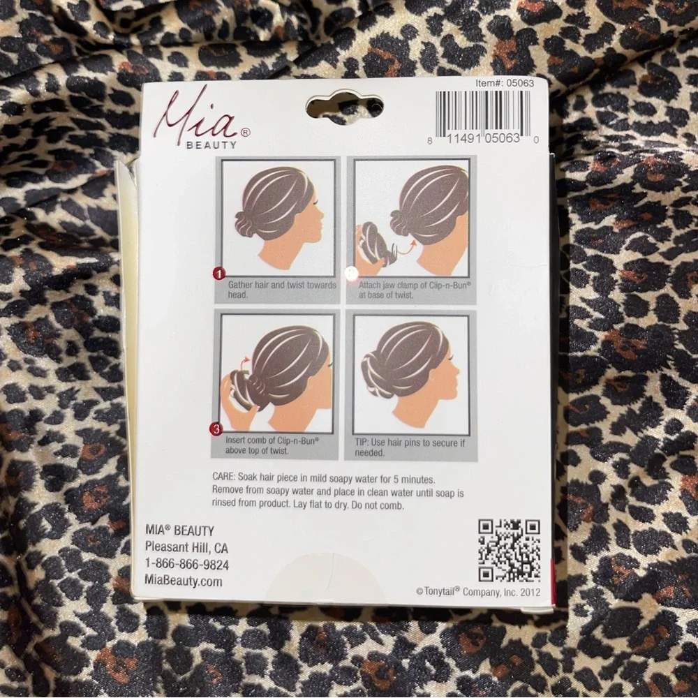 MIA Beauty Clip In Faux Hair Bun